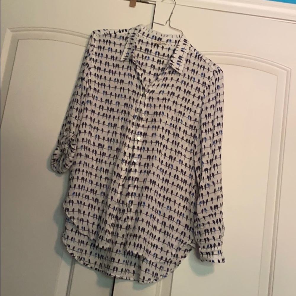 Long sleeve blouse